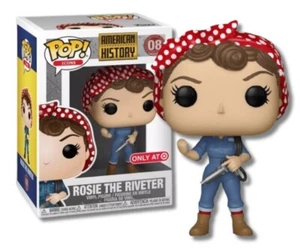 Funko Pop! Vinyl: American History - Rosie the Riveter - Target (Exclusive) #8 - Picture 1 of 8