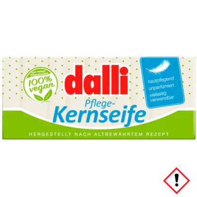 HAND-FUßPFLEGE Dalli pflanzliche Kernseife 375 g