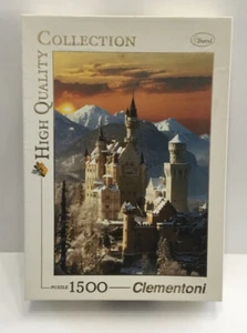 Clementoni 1500 pc Jigsaw Puzzle SCHLOSS NEUSCHWANSTEIN High Quality Collection - Picture 1 of 2