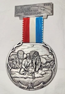 1989 RAMSTEIN ROADRUNNERS VOLKSMARCH Medaille mit Band Auszeichnung - Bild 1 von 6