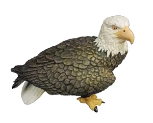 BALD EAGLE Figure Figurine Bird Animal Toy Collectible 2008 Safari Ltd Realistic - Picture 1 of 3