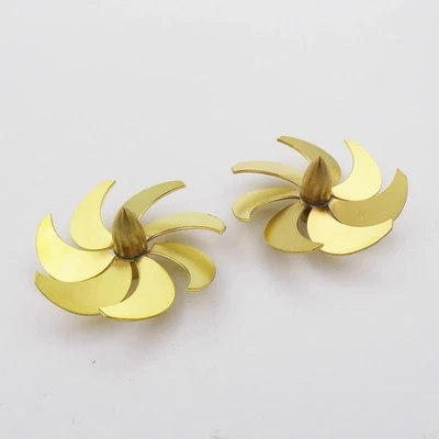 RC Boat Copper 7-blades 42mm M4 Propeller CW CCW Prop for RC Model Boat Toy Subm - Image 1 of 4