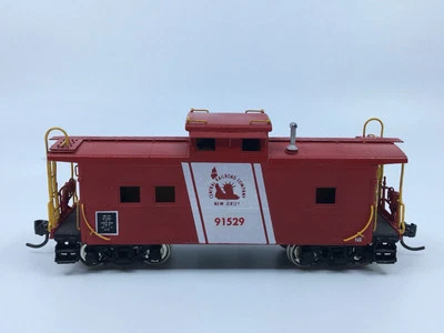 HO Overland Models OMI 1255 Brass New Jersey Central NE Caboose CNJ #91529 - Image 1 of 4