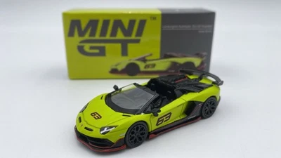 TSMMGT00887L TSM Model Lamborghini Aventador SVJ 63 Roadster Verde Shock 1/64 - Immagine 1 di 2