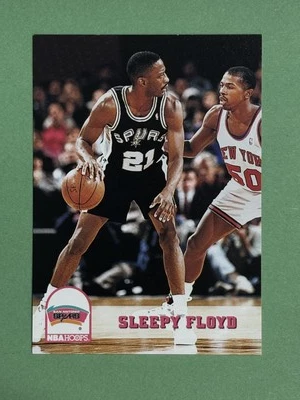 Sleepy Floyd 1993-94 Hoops San Antonio Spurs #404   R3 - Image 1 of 2