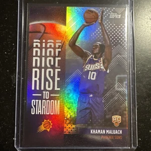 Topps Khaman Maluach Rise to Stardom RC 2025-26 novato #RTS-10 Suns como nuevo - Imagen 1 de 2