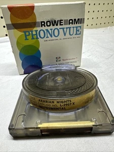 ROWE AMI PHONOVUE SUPER 8 MAGI-CART ~ ARABIAN NIGHTS ~ VINTAGE COLLECTIBLE RARE - Picture 1 of 5