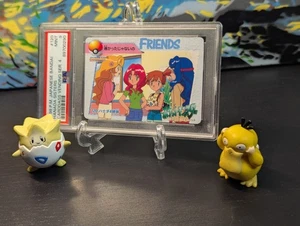 Vintage 1998 #120 Carddass BANDAI Hanada Sisters Pokemon Card Japanese 💧 PSA 9 - Picture 1 of 3