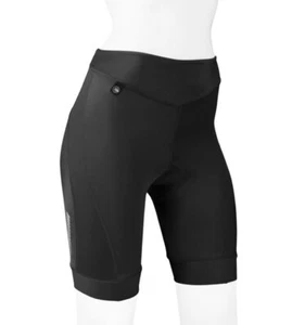 Women's Elite Long Distance Padded Bike Shorts | High Visibility Trim - Picture 1 of 47