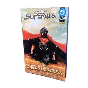 ABSOLUTE SUPERMAN No. 1 - DC Panini Comics Pin Comic + GESCHENK SCHLÜSSELANHÄNGER - Bild 1 von 1