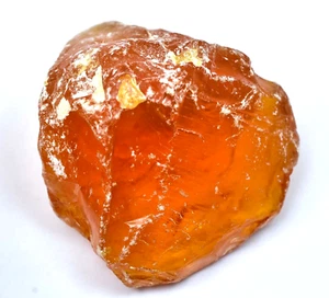 351.00 Ct Natural Baltic Butterscotch Egg Yolk Amber Faceted Rough Certified - Picture 1 of 5