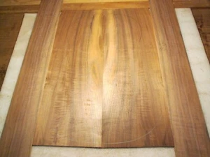 Claro Walnut Tono Madera, Trasera y Lateral Juego para Guitarra Acústica/Clásica #63 - Imagen 1 de 6
