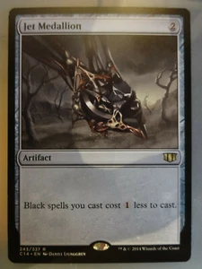 Jet Medallion, Anthrazitmedaillon, Commander 2014, Magic, MTG, Englisch, 4 - Bild 1 von 2