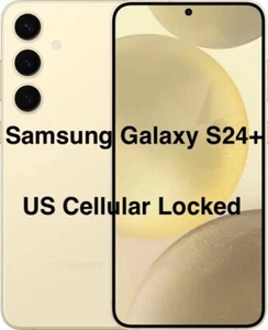 Samsung Galaxy S24+ - 256 GB - Amber Yellow (US Cellular) EXCELLENT - Picture 1 of 7