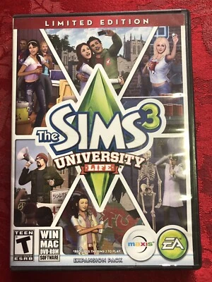 The Sims 3 University Life Expansion Pack PC Game EA Games 2013 - Image 1 of 3