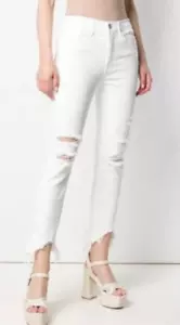 3x1 Women's FRANZ W3 Straight Authentic High-Rise Cropped Jeans, 31 - Picture 1 of 2