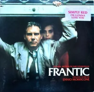 Frantic Original 1988 Vinyl Soundtrack LP Ennio Morricone wELECTRA PRESS RELEASE - Picture 1 of 12