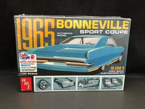 AMT 1965 Pontiac Bonneville Sport Coupe Maßstab 1:25 Plastik Modellbausatz 1260 Neu in OVP - Bild 1 von 6