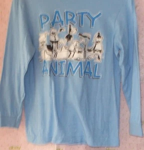 OLD NAVY Boys Classic Tees medium tee shirt Long sleeve top FRONT BOTTOM HOLE - Picture 1 of 4