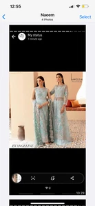 asian pakistani indian wedding/party wear dress - Picture 1 of 7