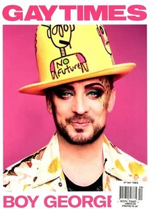 GAY TIMES MAGAZINE DEC 2017, BOY GEORGE. - Imagen 1 de 1