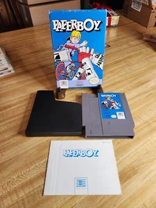 Nintendo NES Paperboy Complete in Box CIB Oval Seal - Picture 1 of 16