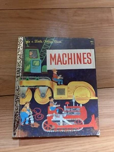 "Machines" Little Golden Book 1974 5th Printing - Picture 1 of 12