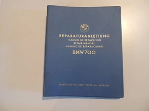 BMW 700 Werkstatthandbuch shop repair manual de taller manuel d`atelier 04.1960 - Bild 1 von 11