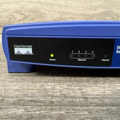 Linksys BEFSR41 10 Mbps 4-Port 10/100 Router (BEFSR41 v3) Tested Works - Image 1 of 4
