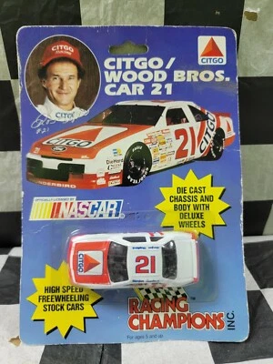 Morgan Shepherd #21 Luck's 1:64 scale Stock Car 1991 NASCAR Racing Champions - Image 1 of 3