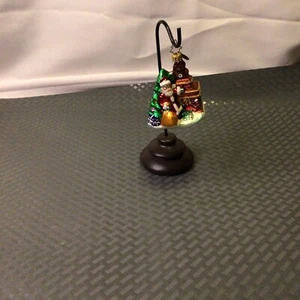 CHRISTOPHER RADKO “CHRISTMAS EVE SCENE” SANTA FIREPLACE GEM CHRISTMAS ORNAMENT - Picture 1 of 10