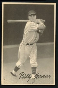 Goudey Premiums R303-B 1939 Billy Herman Salón de la fama - Imagen 1 de 2