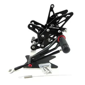 Foot Pegs Rearset Rear Sets Foot Pegs KAWASAKI Ninja ZX6R ZX636 ZX-6R 2007 2008 - Picture 1 of 12