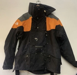 The North Face Steep Tech Mens Jacket / Coat W/Hood Size XL Scot Schmidt BLK/ORG - Picture 1 of 6