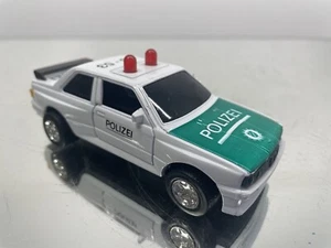 MADE IN HONG KONG BMW 325i M3 2.3 POLIZEI -WHITE L10.5cm- GOOD CONDITION- 338 - Picture 1 of 6