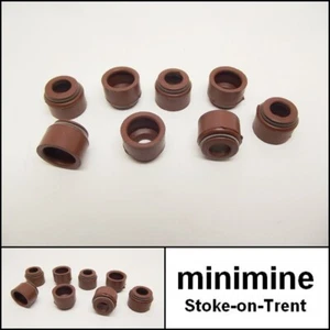 Classic Mini VITON Valve Stem Oil Seal Set of 8 MPi LJQ101160 rover 1275 inlet - Picture 1 of 1