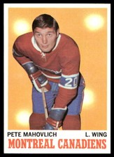 1970-71 Topps Hockey #58 Pete Mahovlich Montreal Canadiens MINT! PACK FRESH