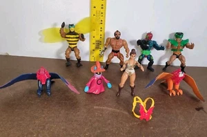 Lote de 8 figuras de acción vintage de He-Man Masters of the Universe MOTU años 80 - Imagen 1 de 10