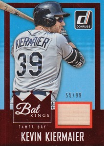 2016 Donruss Bat Kings Red #30 Kevin Kiermaier /99