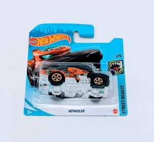 Hot Wheels Mattel Orange Hotweiler Street Beasts 2021 1/5 #69/250 New Sealed - Picture 1 of 9