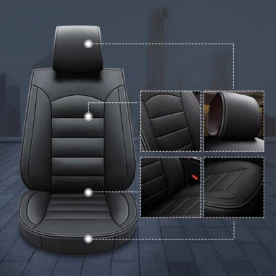 Juego completo de funda protectora de asiento de coche impermeable cojín delantero para Toyota Hilux RAV4 Foto 1 de 4