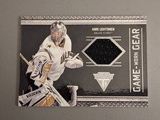 2011-12 Kari Lehtonen Panini Titanium Game-Worn Gear Game-Worn Jersey