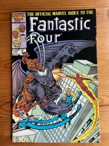 Offizieller Marvel Index Fantastic Four 8 - Invisible Girl, Human Torch, Thing - Bild 1 von 2