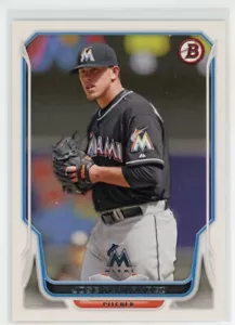 2014 Bowman Jose Fernandez #79 Miami Marlins - Foto 1 di 2