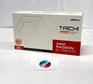 ASRock Radeon RX 7900 XTX Taichi White 24GB OC RX7900XTX TCW 24GO Graphics Card - Picture 1 of 13