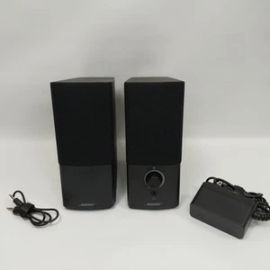 Bose Companion 2 Series III Multimedia Speakers w/ Power & Aux Cable - Tested - Afbeelding 1 van 9