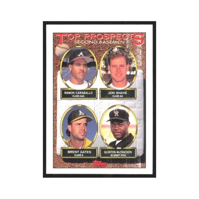 1993 Ramon Caraballo/Jon Shave/Brent Gates/Quinton McCracken Colorado Rockies/At — 第 1/3 张图片