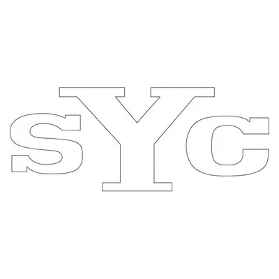 OER White Yenko SYC Headrest Decal - Image 1 of 2