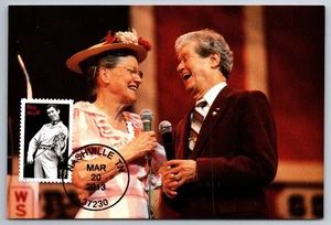 #3812 Roy Acuff FDC Maxi Card w/Minnie Pearl - Picture 1 of 2