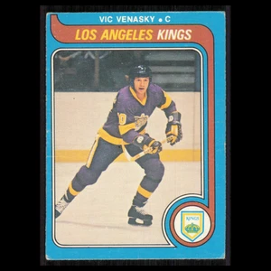 Vic Venasky #269 1979 O-Pee-Chee Los Angeles Kings Hockey Card NHL EX - Foto 1 di 3